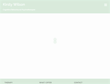 Tablet Screenshot of kirstywilson.co.uk
